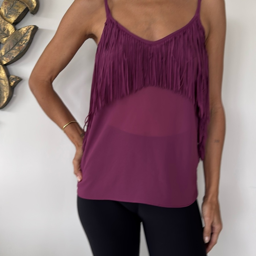 Yoana Baraschi top with fringe